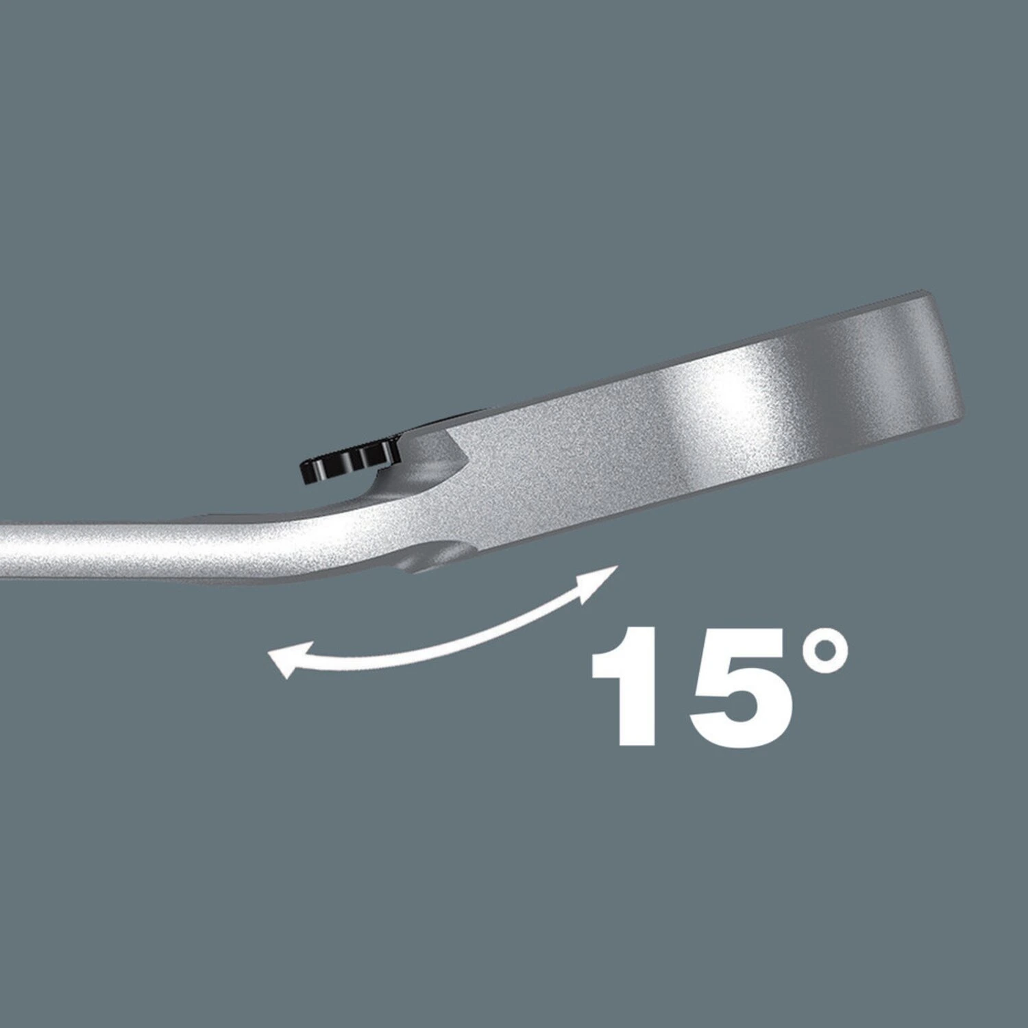 Wera ratcheting wrench Joker switch open/box end - Metric 18, Red, 18 mm