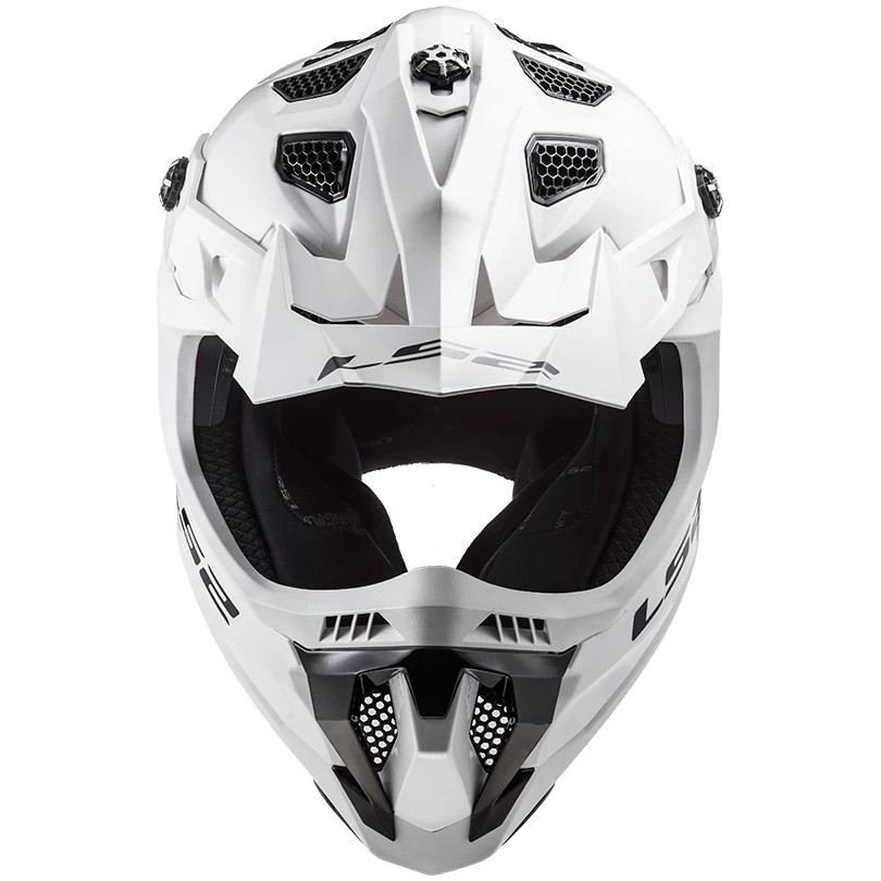 LS2 MX700 SUBVERTER II EVO SINGLE MONO helmet - S, Gloss White
