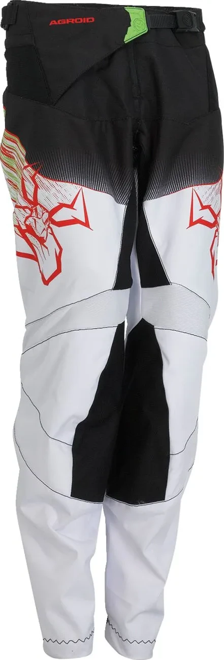 PANT YTH AGRD GN/RD/BK 18