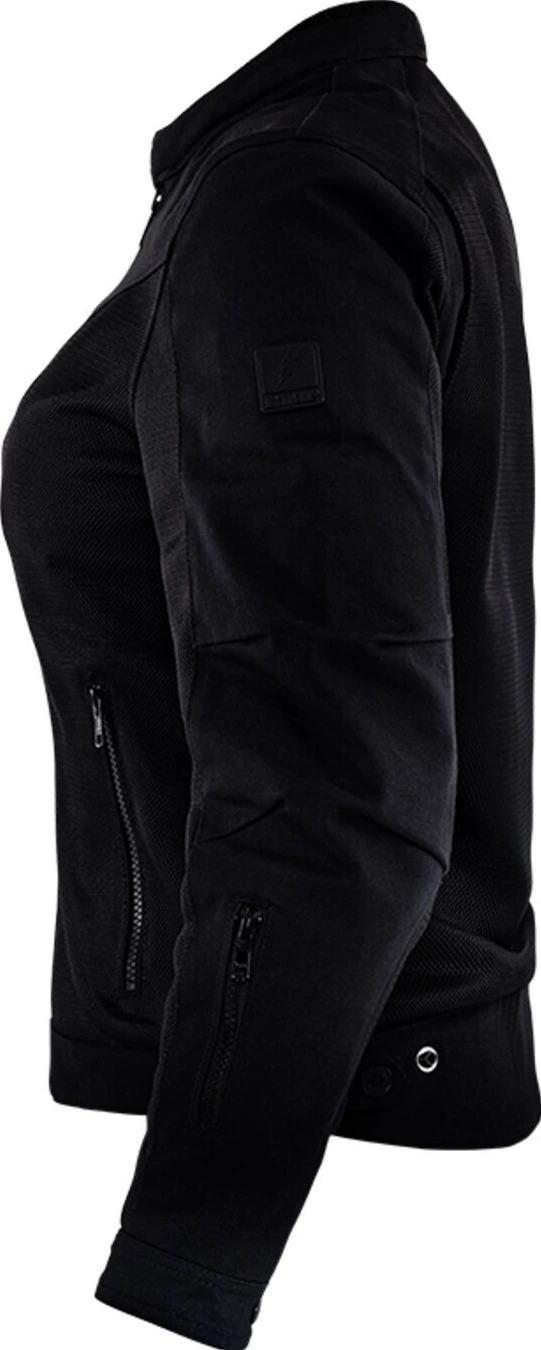John Doe Aero mesh jacket women, Black, XS