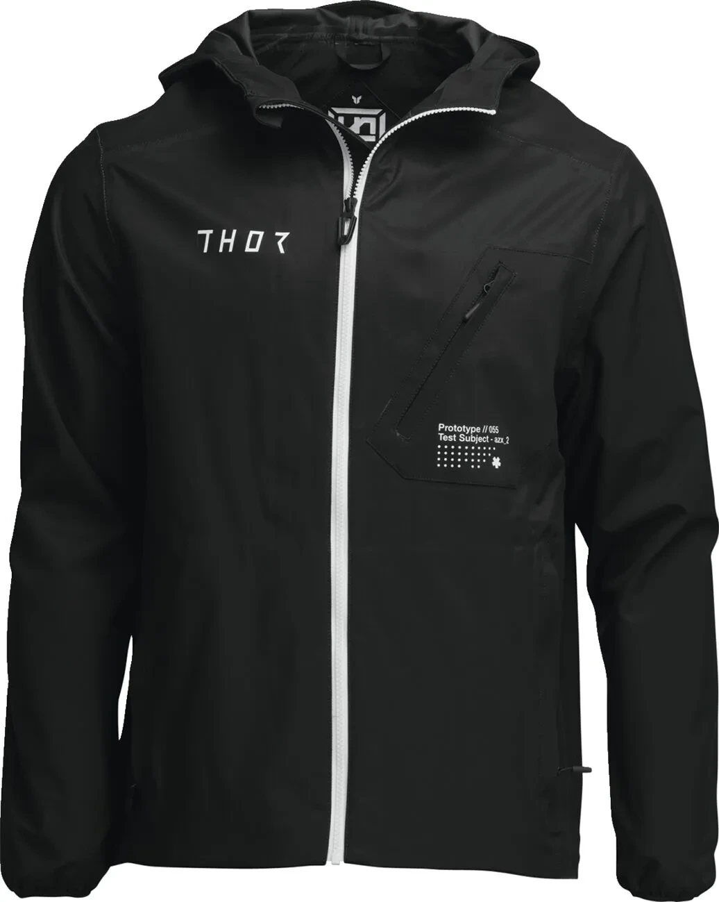 JACKET LITE SHELL UNIT BLACK SM
