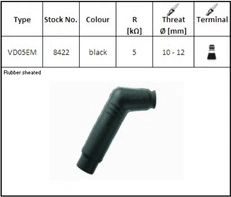 NGK spark plug cover VD05EM