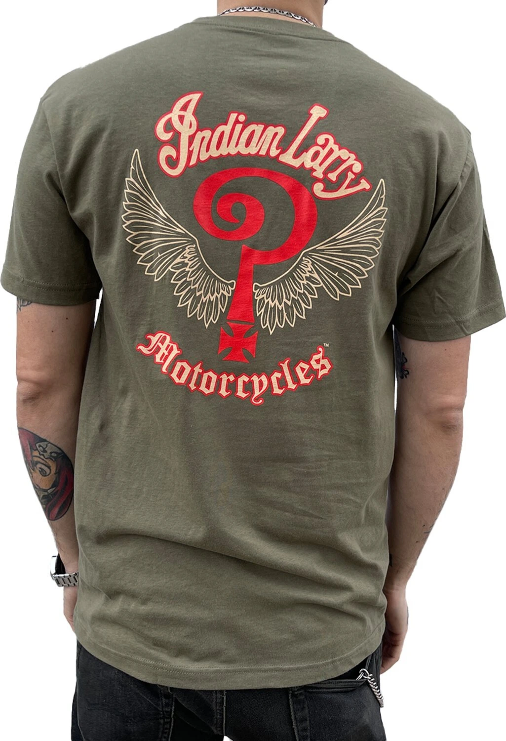 Indian Larry Logo t-shirt