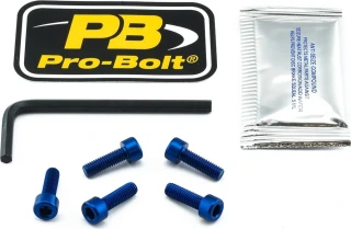 BOLT KIT FUEL CAP BLUE
