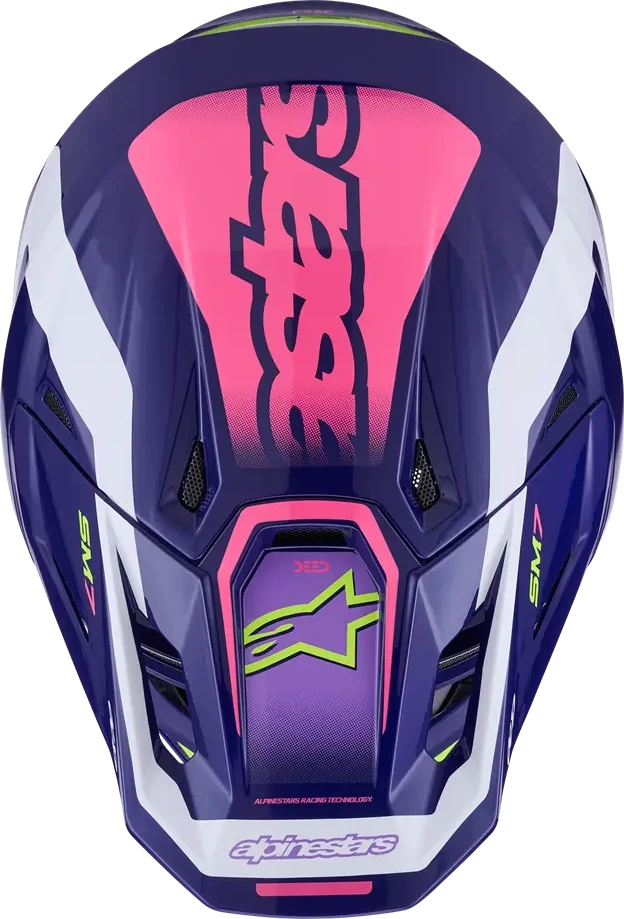 HELMET SM7 DEED PURPLE/PINK XS