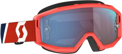 Scott Goggle Primal красный/синий синий хром works