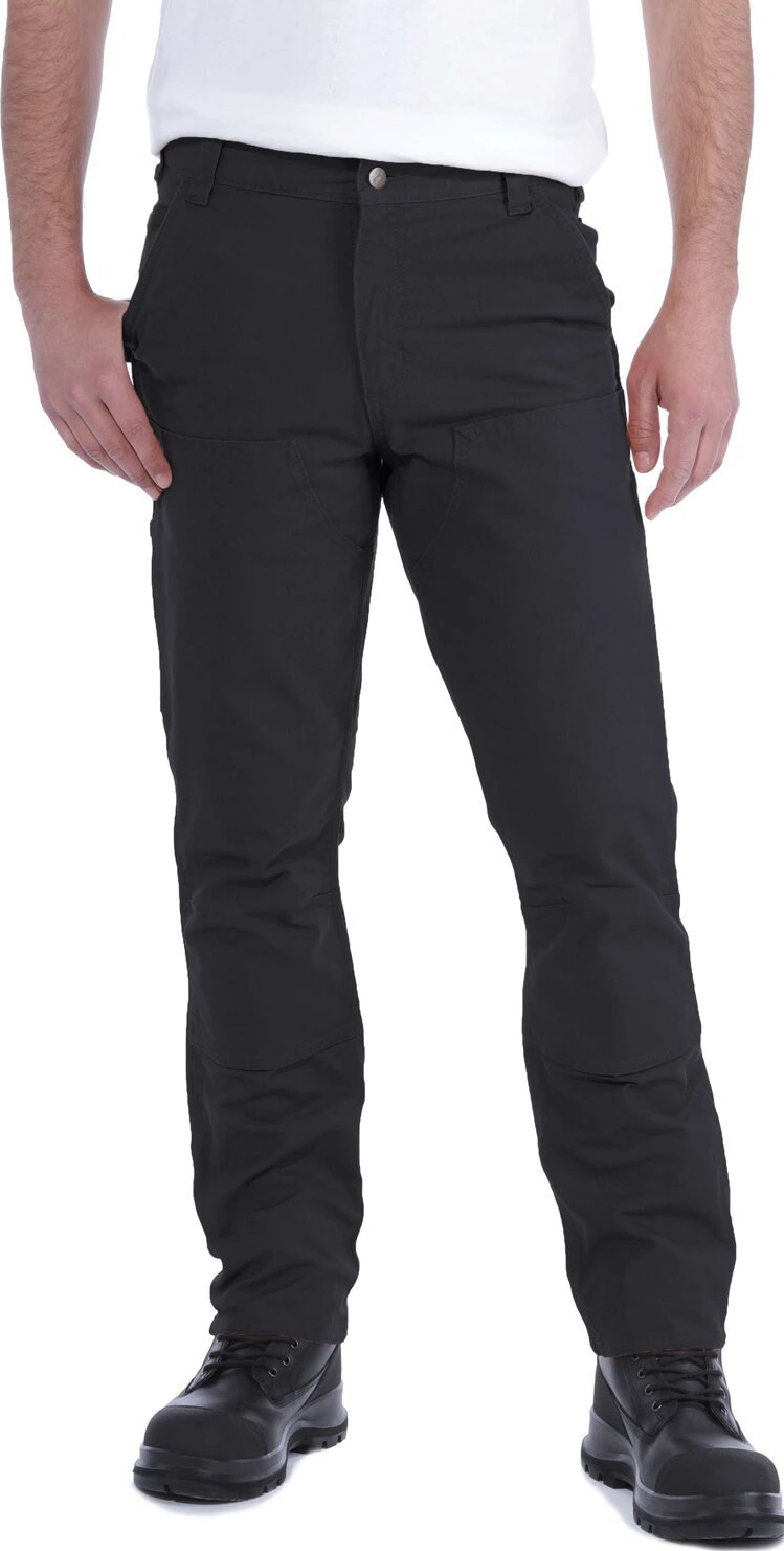 Carhartt work pants stretch duck double front, Black, 30/32