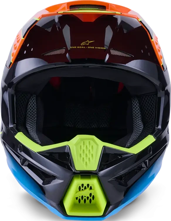 HELMET SM3 FRAY BLK/OR/YL S