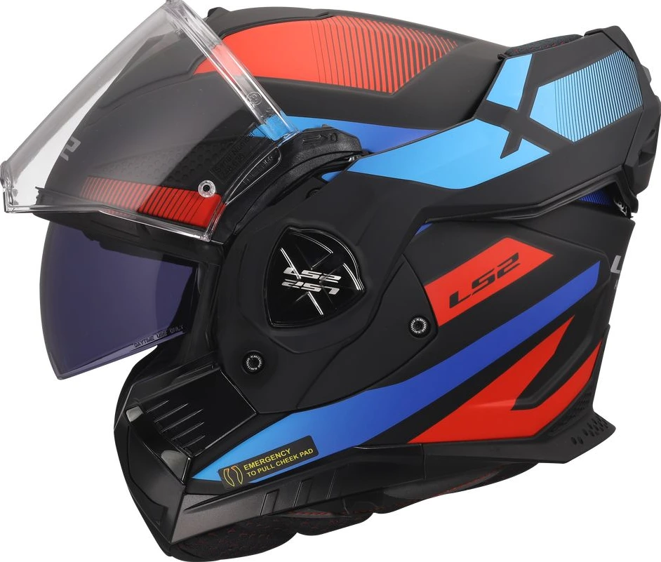 LS2 FF901 ADVANT X NOVA Helmet - Black Red Blue, 3XL