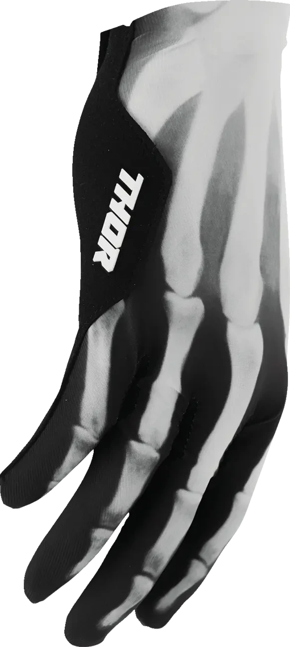 GLOVES SPORTMODE X-RAY BLACK/WHITE S