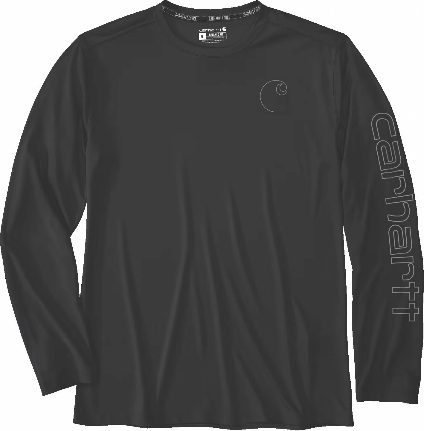 Carhartt Sun Defender L/S t-shirt, Black