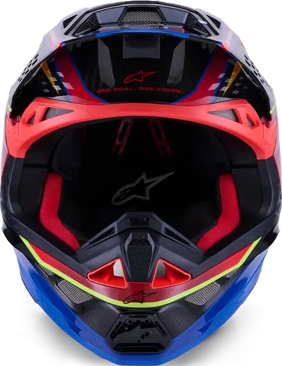 HELMET S-M10 ERA BLUE/RED/YL L