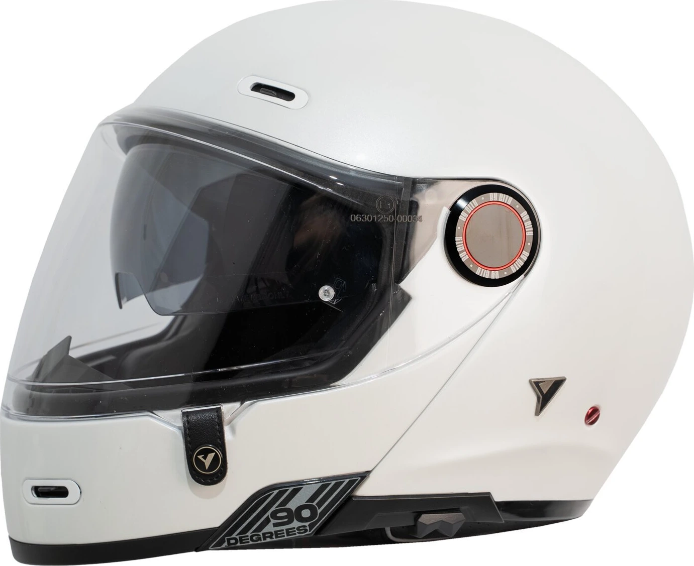 By City 90 Degrees helmet, pearl white, 2XL, Gloss