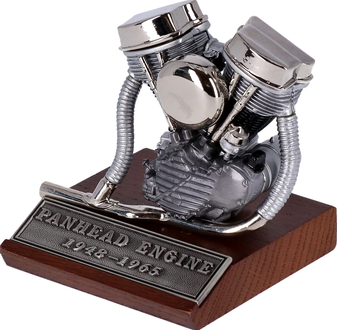 V-Twin Mfg, cast pewter motor model V-Twin engines