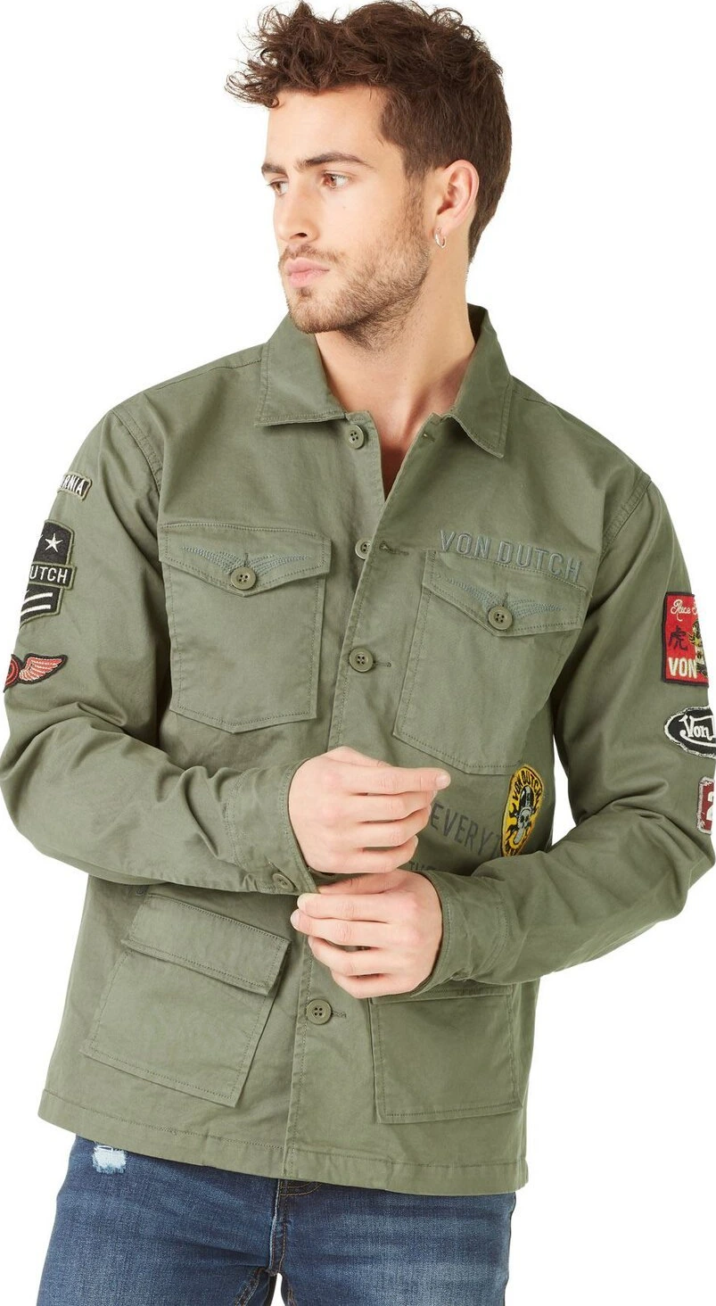 Von Dutch Rebel shirt green