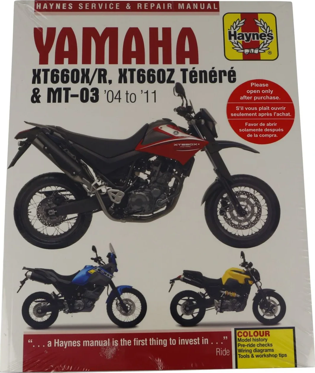 YAMAHA XT660 & MT-03 (04-