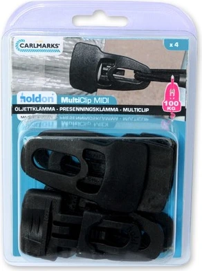 Tarpulin clip 4-pack