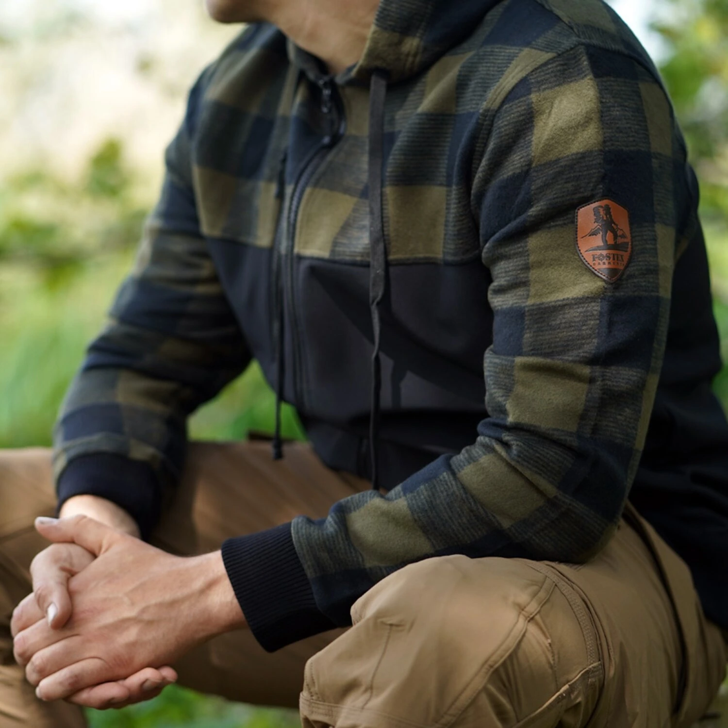 Lumbershell jacket, Black, olive, 3XL