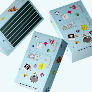 American Socks Frosty Fridge gift box