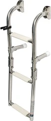 S.S transom ladder 3 steps