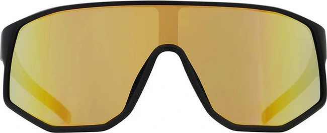 Spect Red Bull Dash Sunglasses Soft Black-Yellow w blue-pink-yellow mirror lens