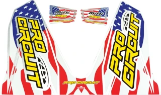 Blue / Pro Circuit / Red / T-6 / White / Yellow