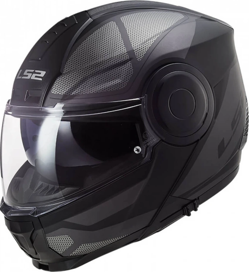 LS2 FF902 SCOPE AXIS helmet - L, Black Titanium