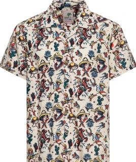King Kerosin Cow Girl Hawaii shirt