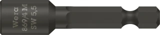Wera 1/4" drive nutsetter - Metric 5.5