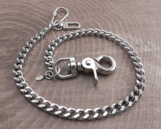 Amigaz Squared Leash Wallet Chain 16"