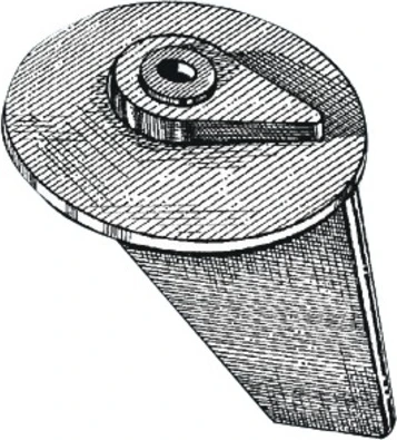 Osculati anode fin (zinc) Tohatsu/Mercury