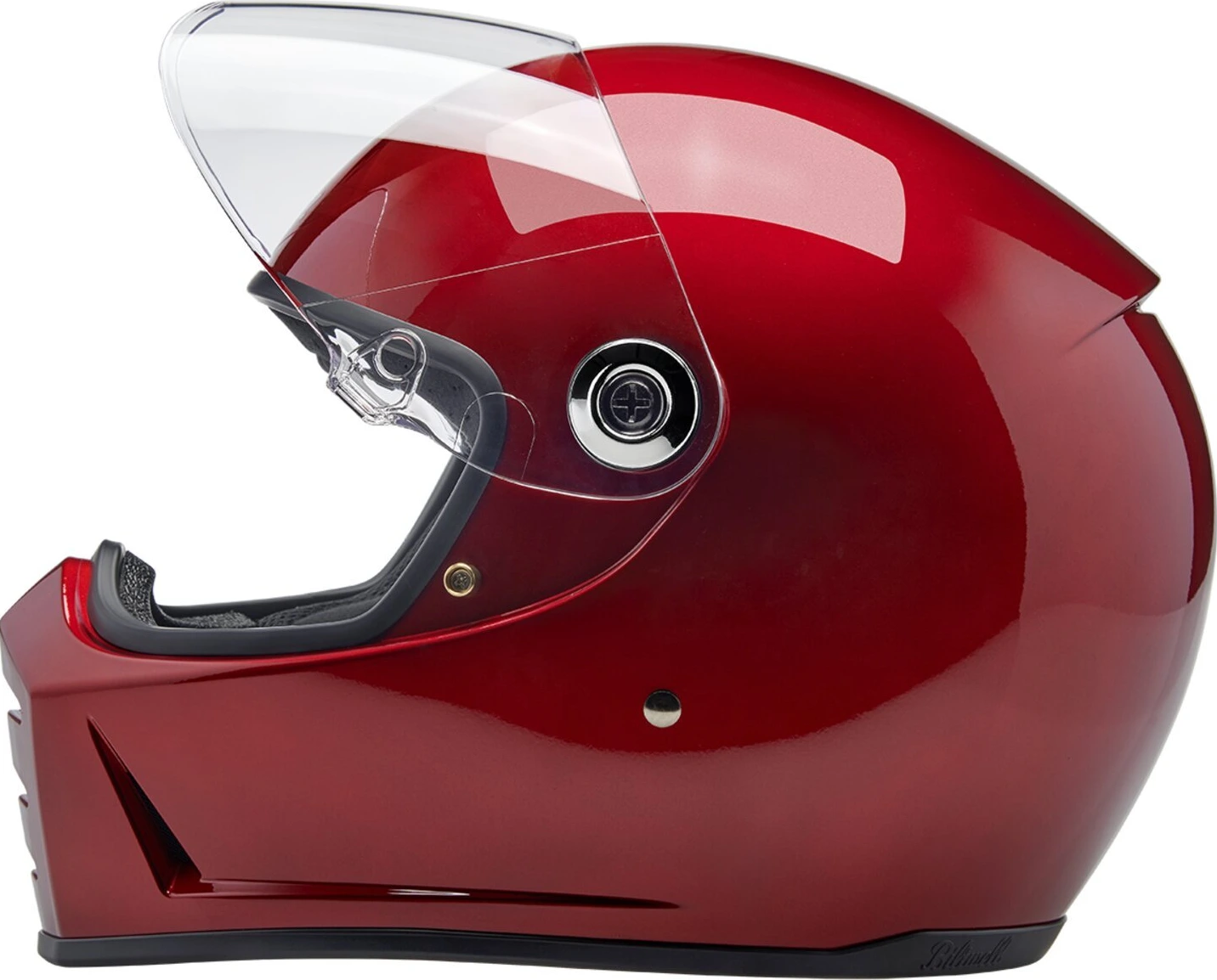 Biltwell Lane Splitter helmet, cherry Red, Red, XS, Metallic