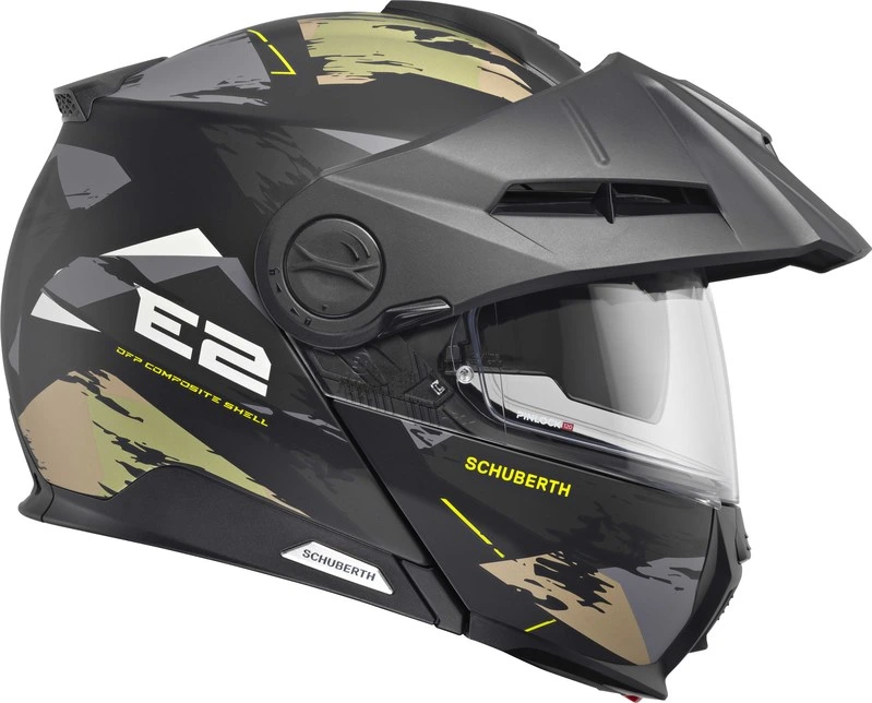 Schuberth Helmet E2 Trail Green, 53 XS