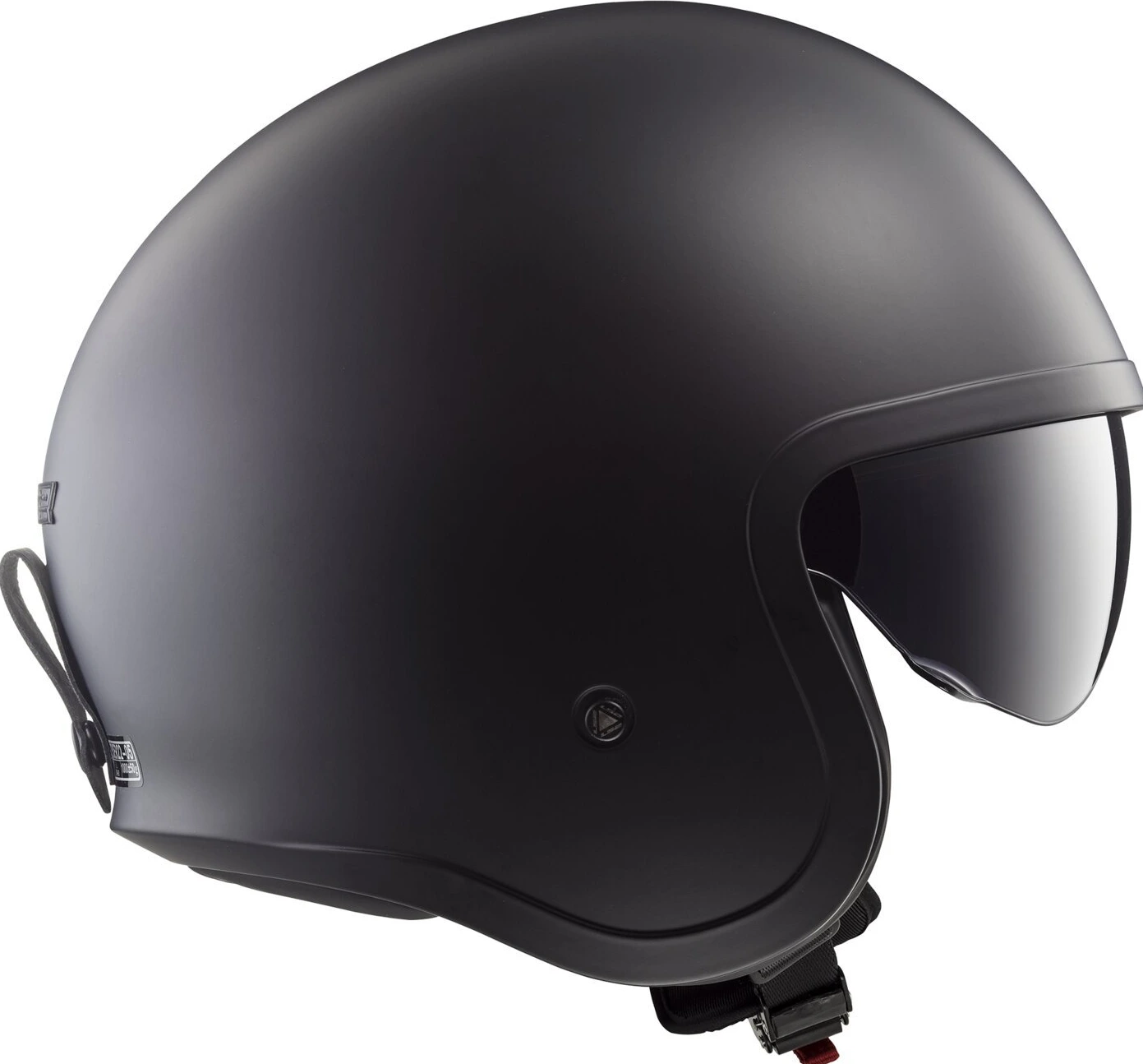 LS2 Spitfire II Solid helmet, Black, XS, matt