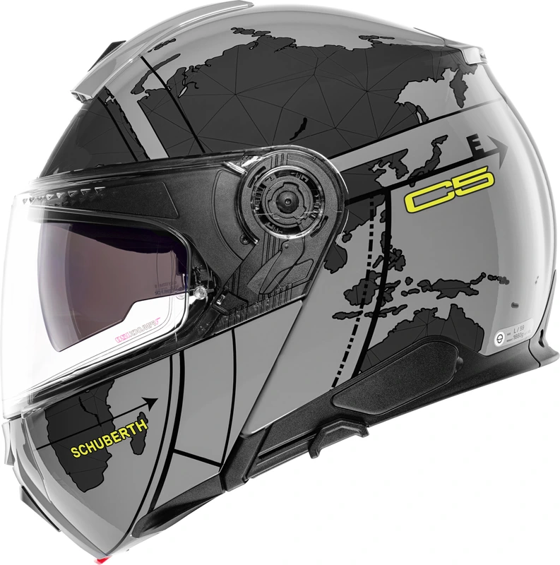 Schuberth Helmet C5 Globe grey, 53 XS