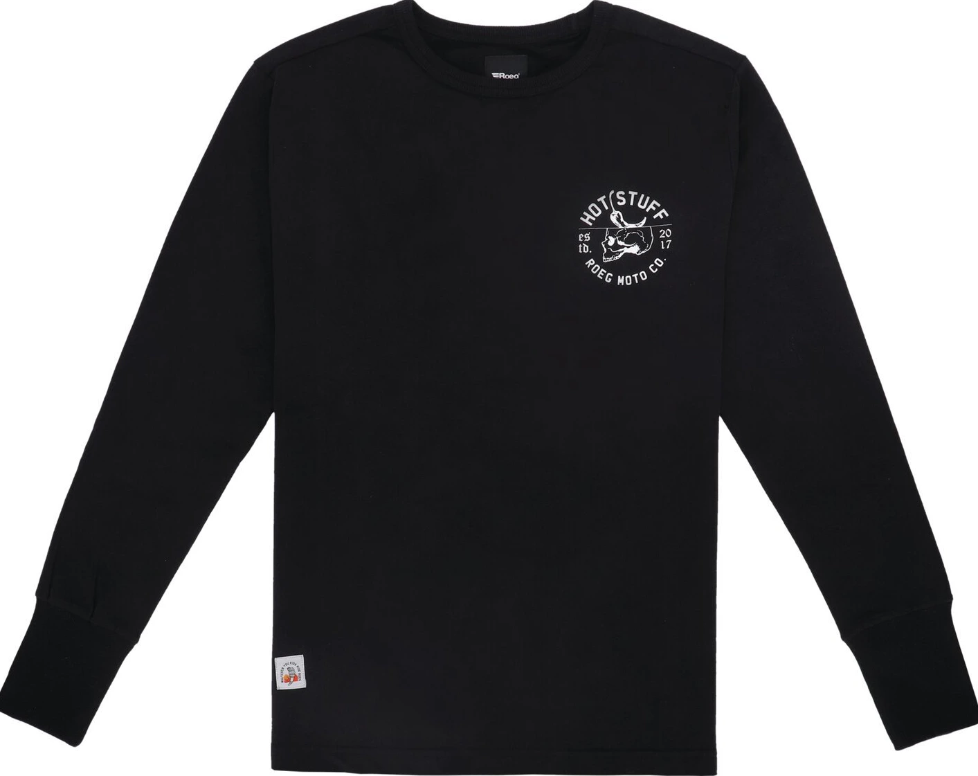 Roeg Ricky Skull jersey, Black, L