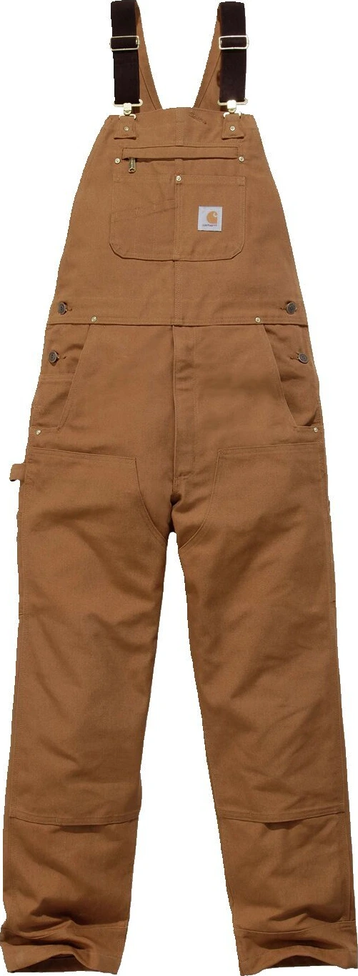 Carhartt Relaxed Fit duck bib overall, carhartt brown, 30/32
