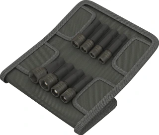 Wera 1/4" drive nutsetter set with belt pouch
