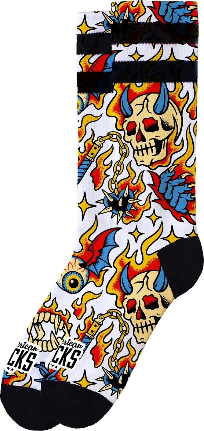 American Socks Wicked Signature socks, Multi-color, S/M