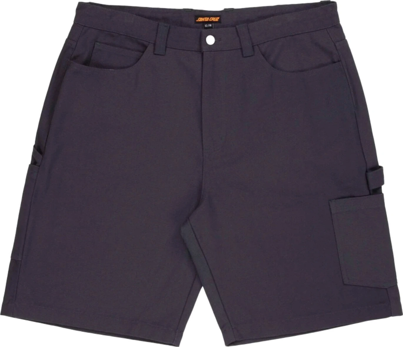 Santa Cruz Carpenter big shorts, washed Black, Black, S