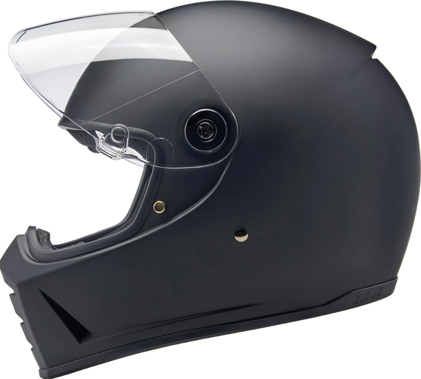 Biltwell Lane Splitter helmet, Black, S, flat