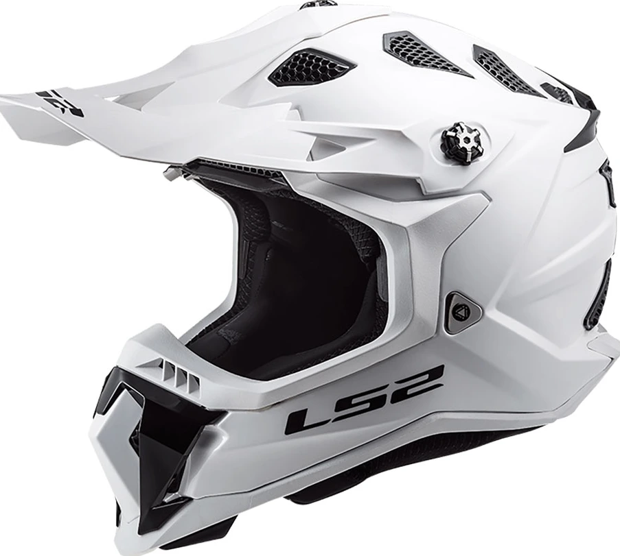 LS2 MX700 SUBVERTER II EVO SINGLE MONO helmet - S, Gloss White