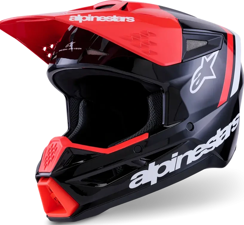 HELMET SM3 RADIUM BLK/RED/WH XS