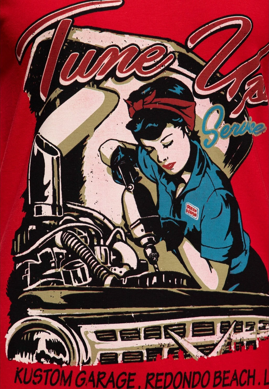 Queen Kerosin Tune Up t-shirt red, S