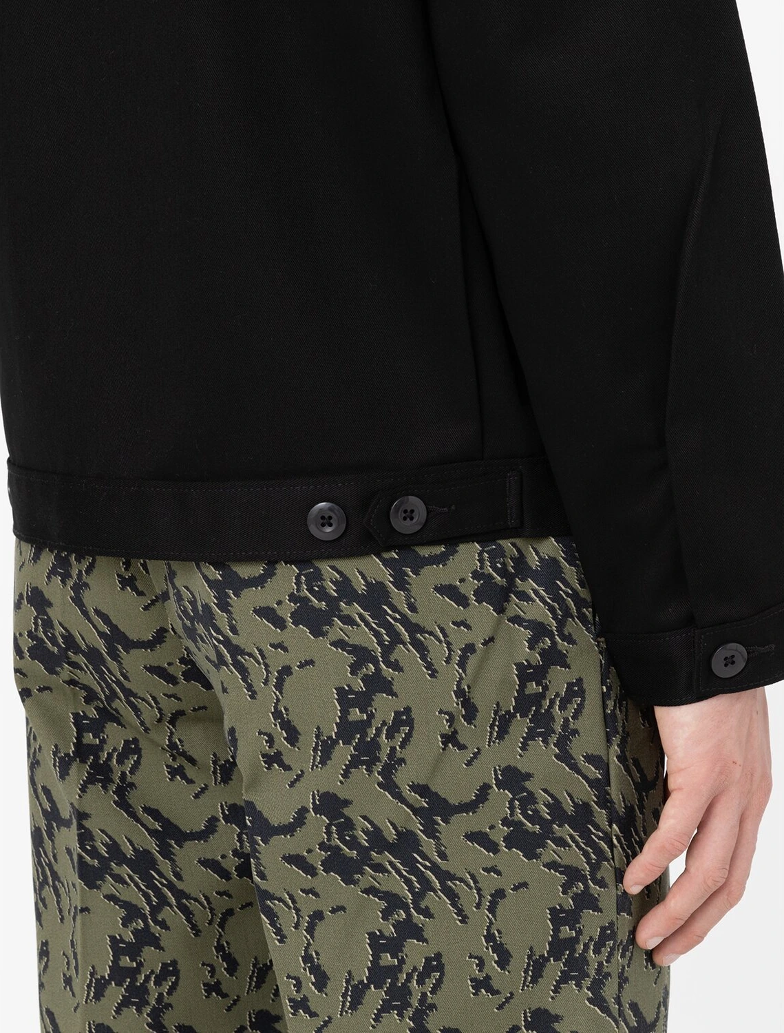 Dickies Unlined Eisenhower jacket, Black, L