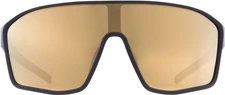 Spect Red Bull Daft Sunglasses Shiny Black w Smoke Gold Mirror lens