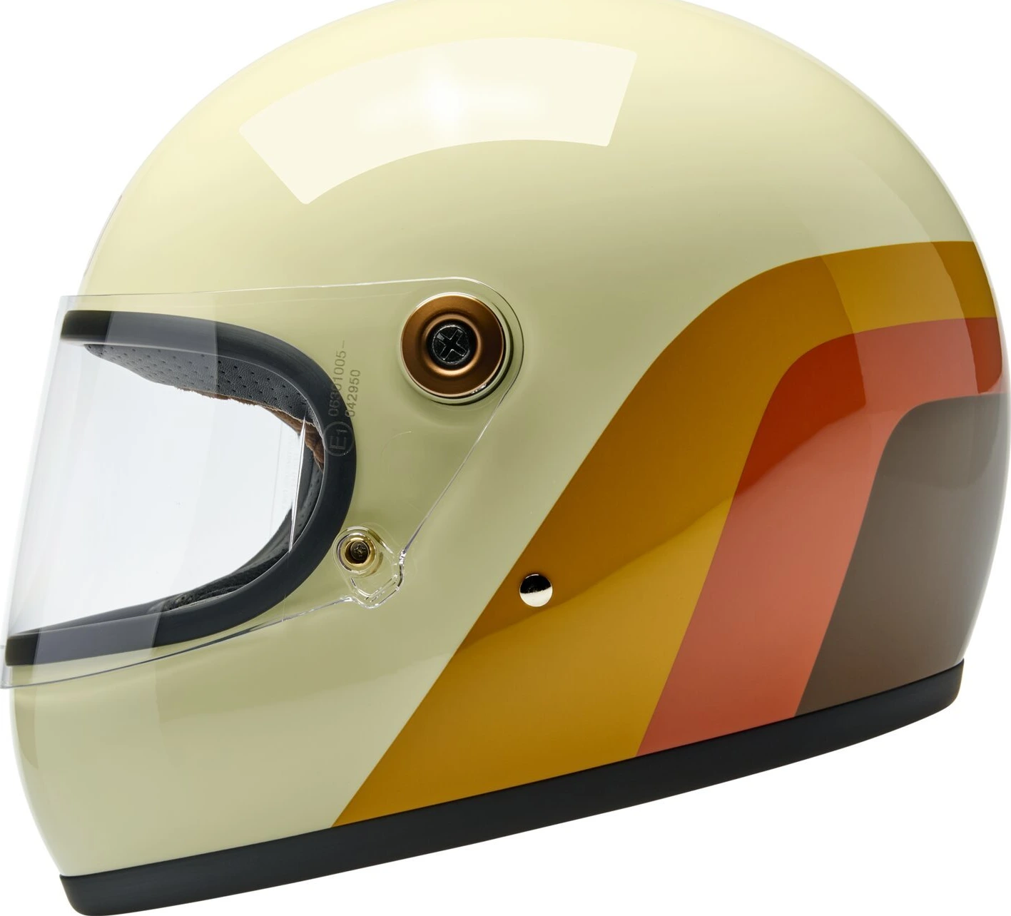 Biltwell Gringo S helmet, 20th anniversary Beige, XS, Gloss