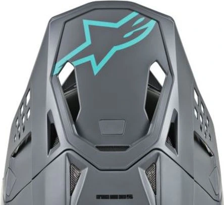 Alpinestars Visor S-M8 - RADIUM Cool Grey Teal
