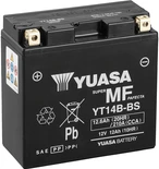 Yuasa Battery YT14B-BS (YT14B-4) (cp) happekomplektiga (4)