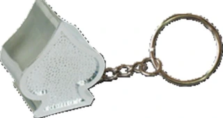 Triktopz Spades key chain